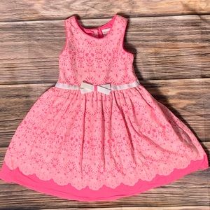 Youngland Girls Sleeveless Laced Dress SZ 5 NEW!!